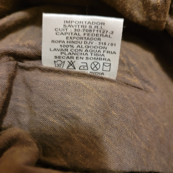 India Town Large Tie Closure Hippie Hobo Crossbody Boho Bag - Picture 10 of 11